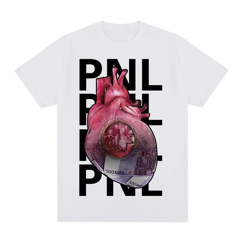 T-shirt-PNL-Cœur-Billet